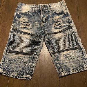 GS-115 Moto Boys Denim Shorts